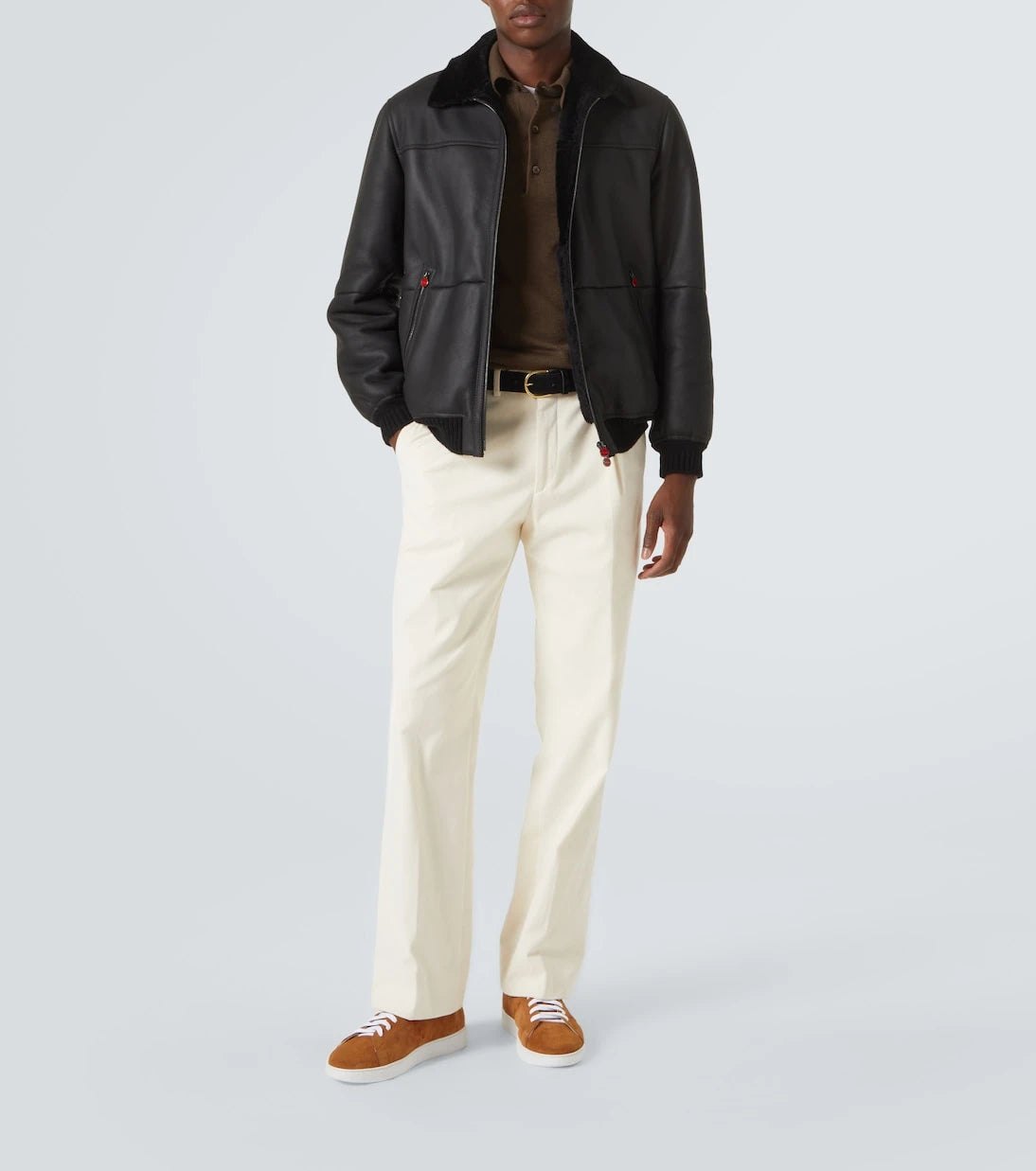 Kiton - Suede sneakers