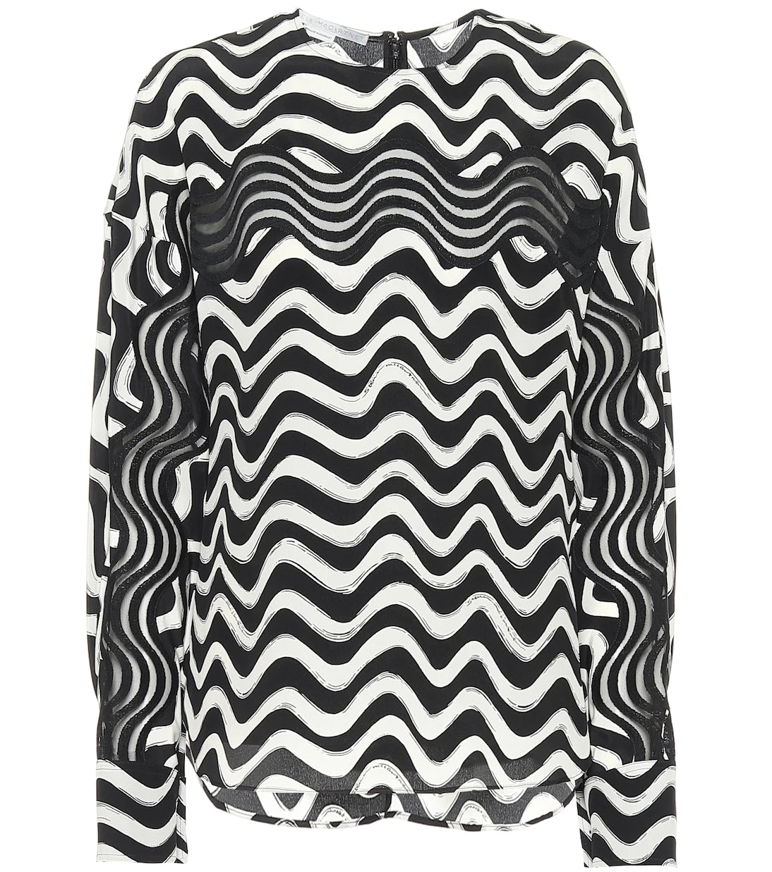 Stella McCartney - Printed silk blouse