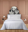 Yves Delorme Athena Blanc Square Pillowcase (65cm x 65cm)