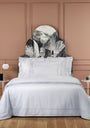 Yves Delorme Athena Blanc Square Pillowcase (65cm x 65cm)
