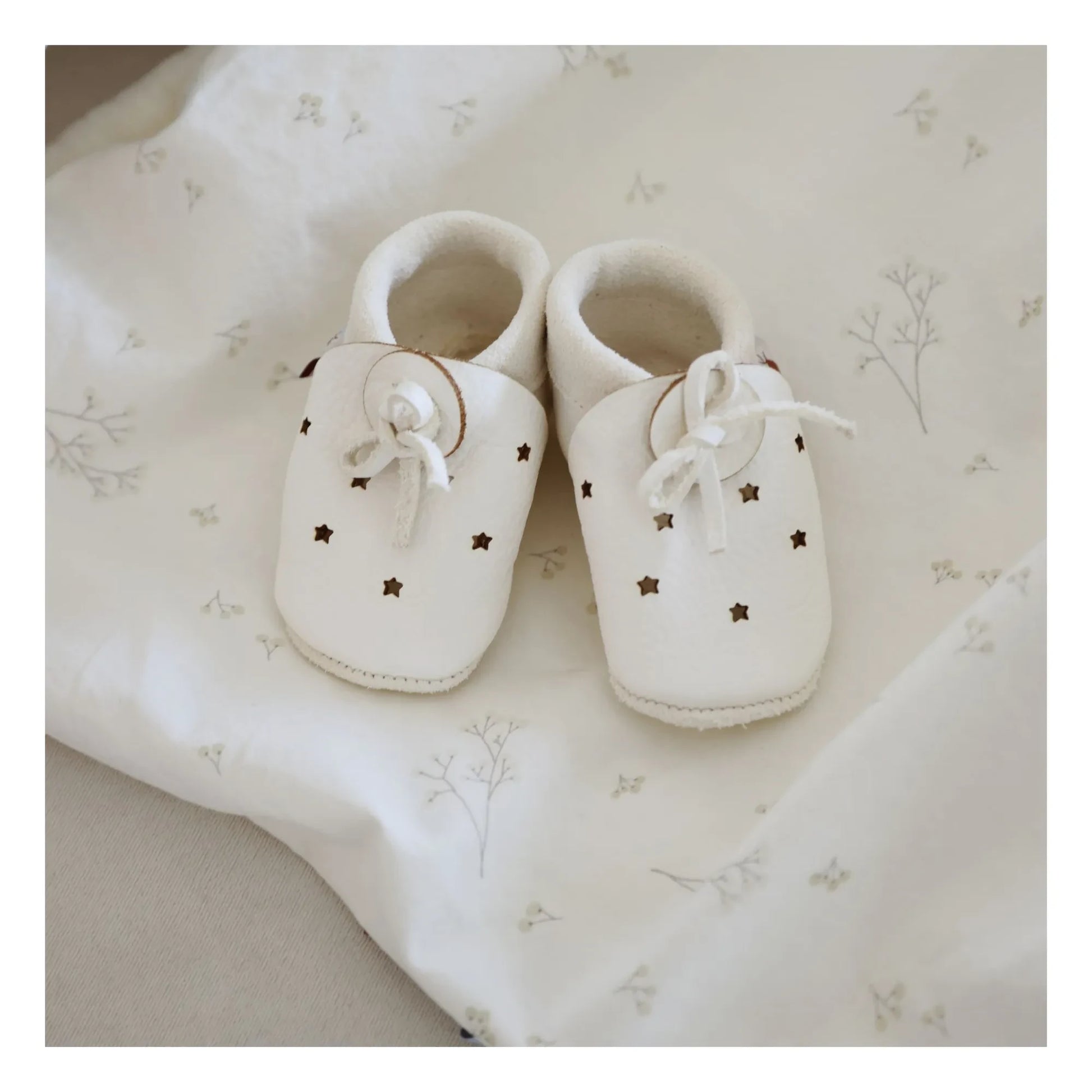 Baobaby - Star Slippers | Ecru