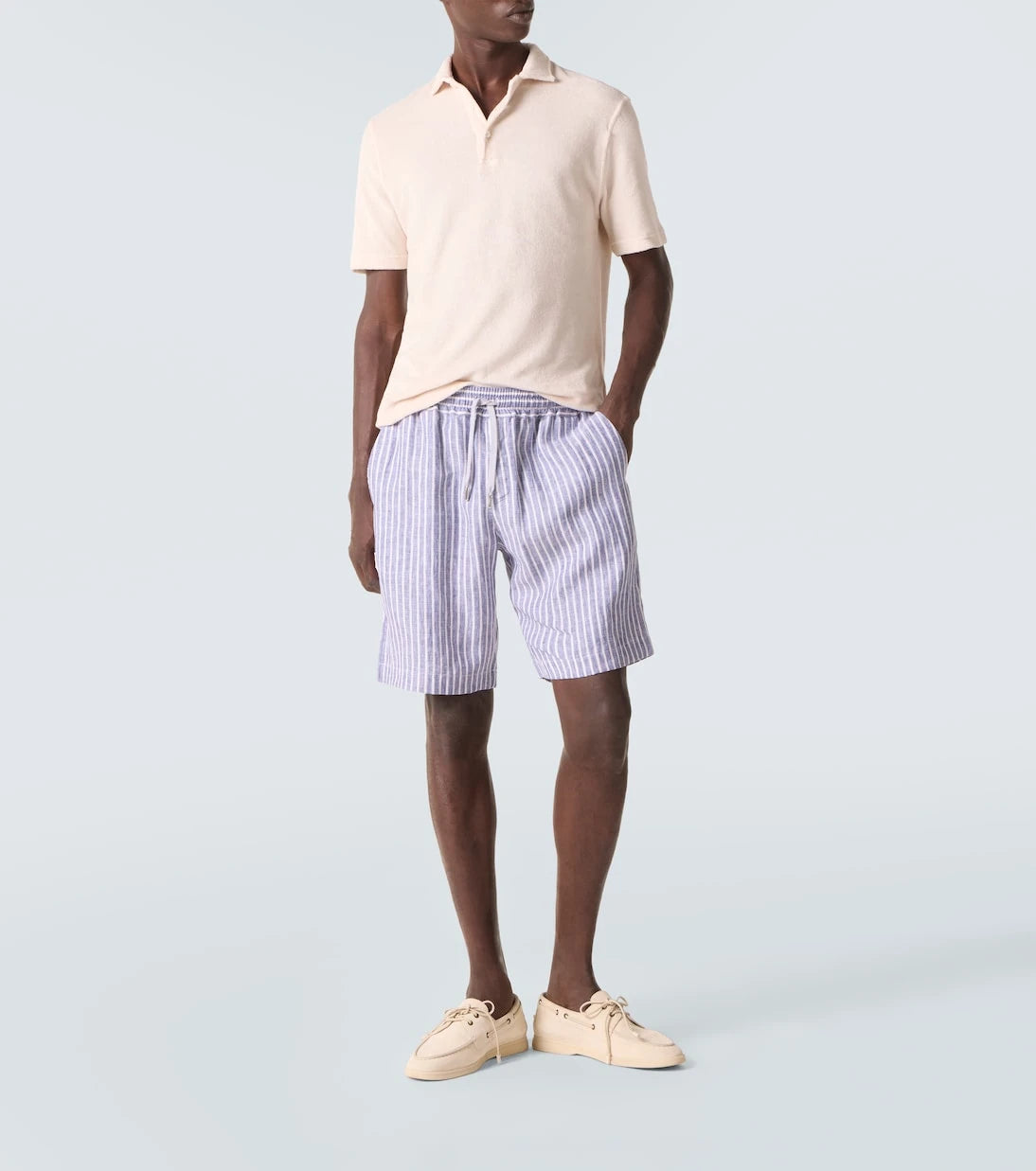 Fedeli - Mondial cotton terry polo shirt