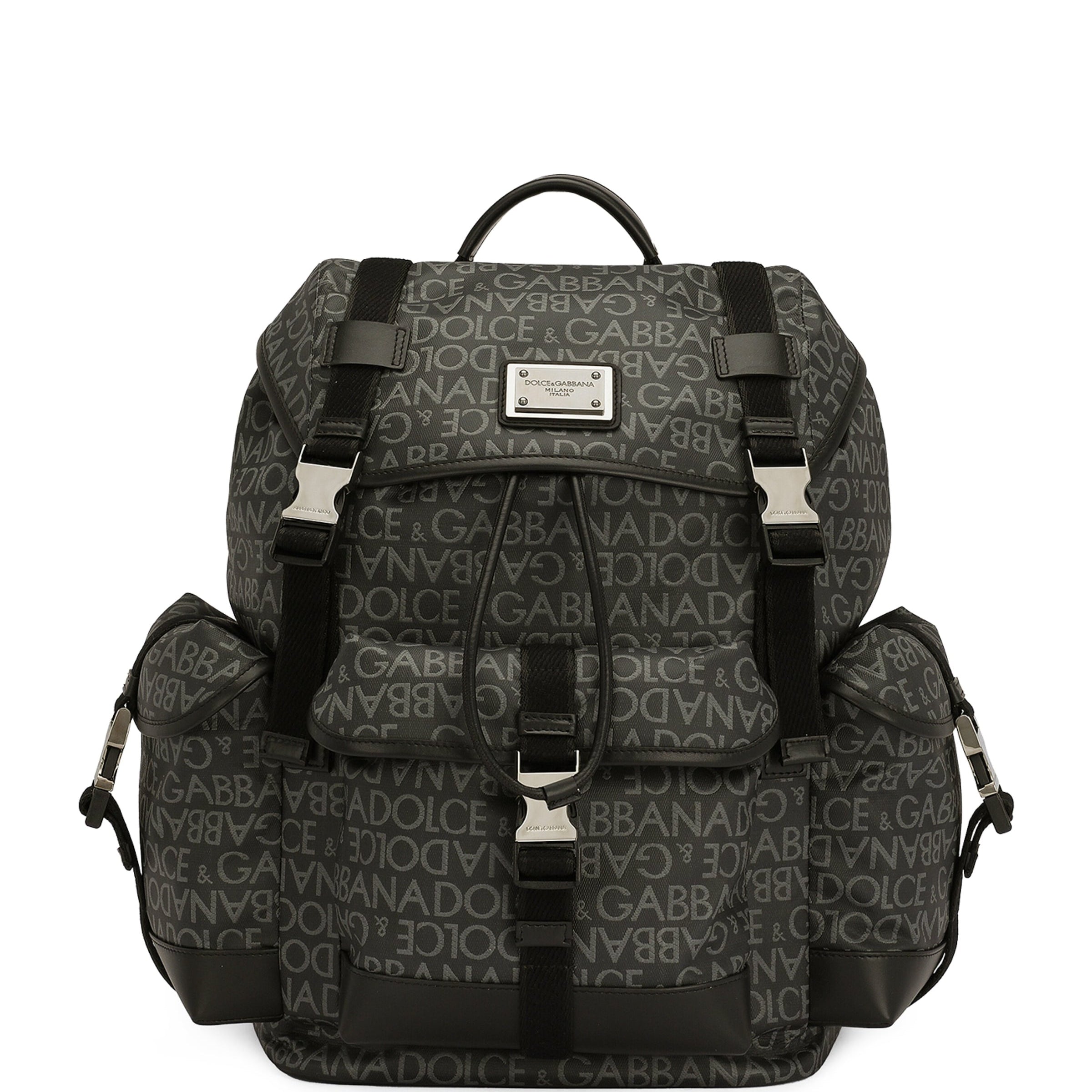 Dolce & Gabbana Logo-Plaque Backpack
