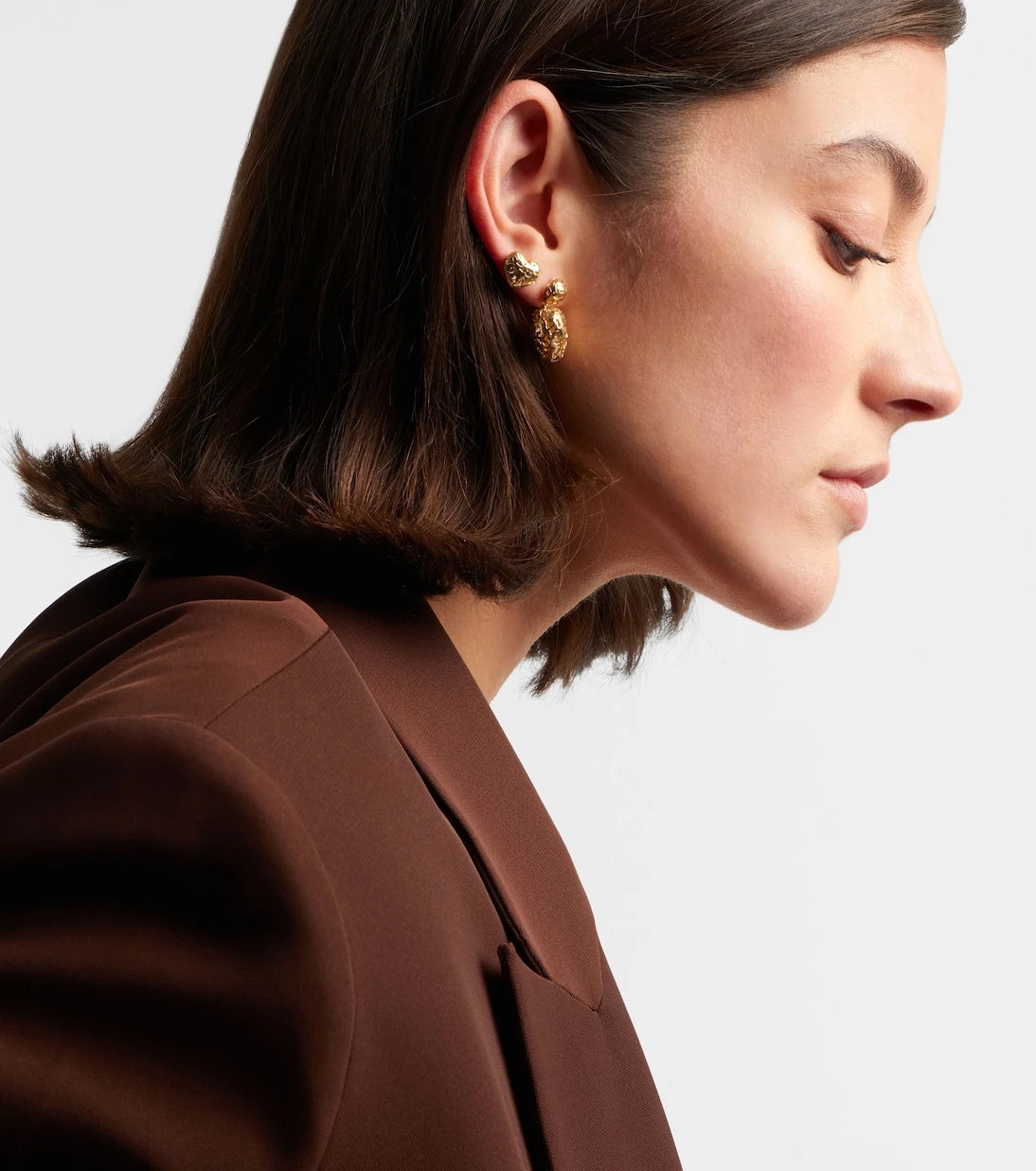 Sydney Evan - Icon Wallpaper 14kt gold drop earrings