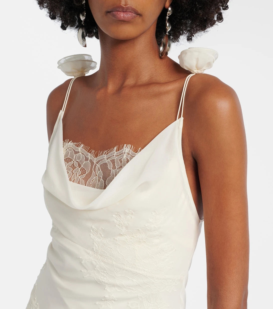De La Vali - Bridal Dia silk chiffon gown