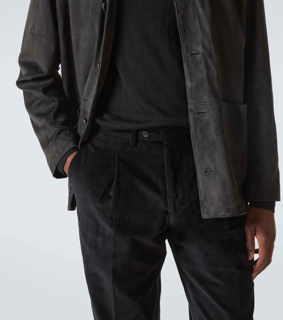 Saman Amel - Amo cotton corduroy straight-leg pants
