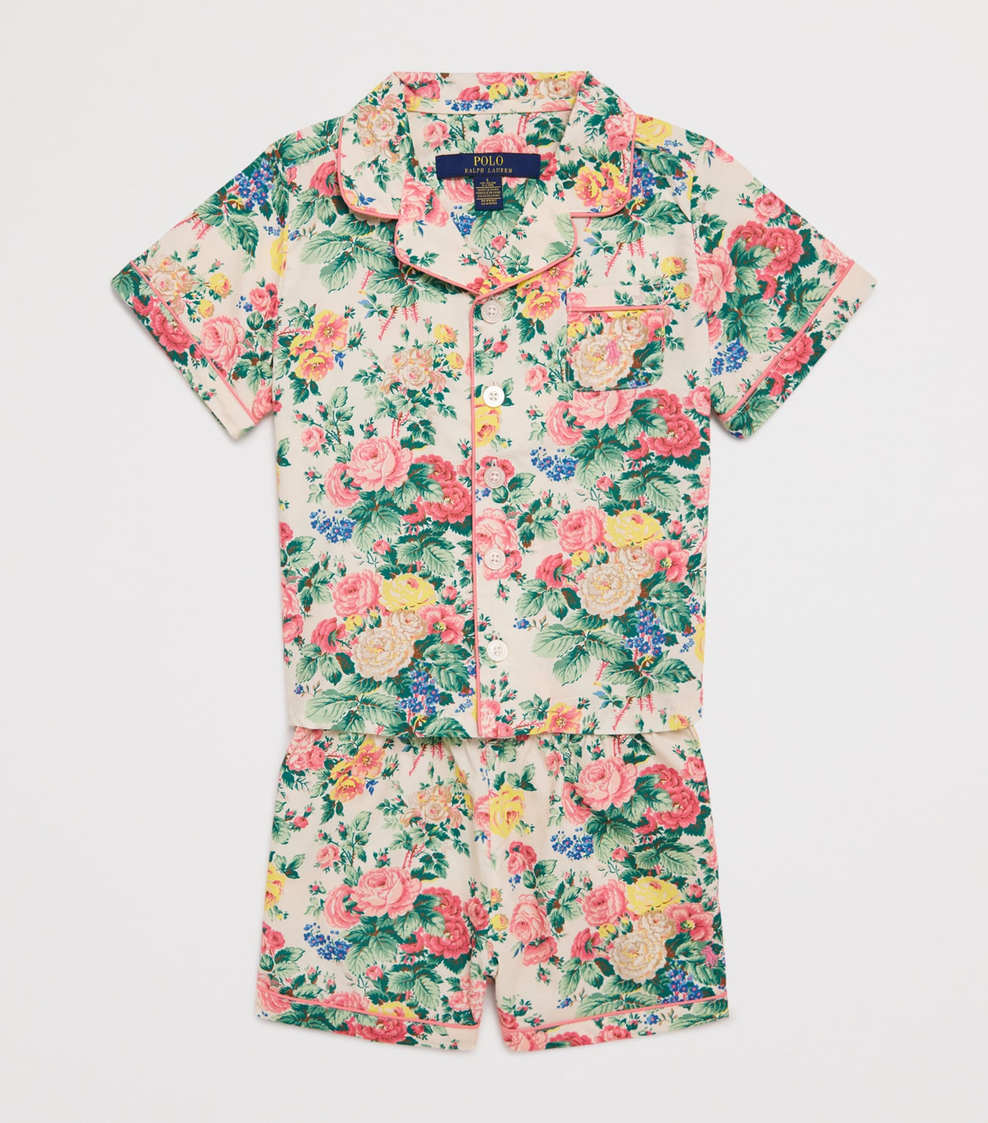 Ralph Lauren Kids Cotton Shirts and Shorts Set (4-7 Years)