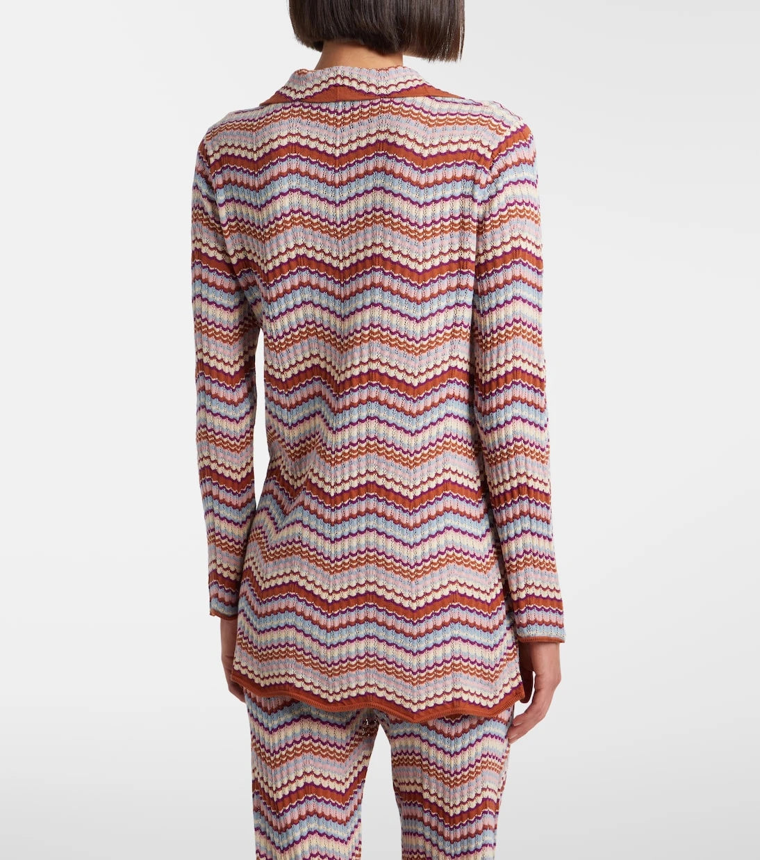 Rixo - Brody chevron cotton top