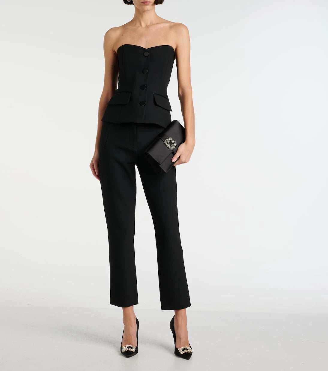 Veronica Beard - Arlette peplum corset top