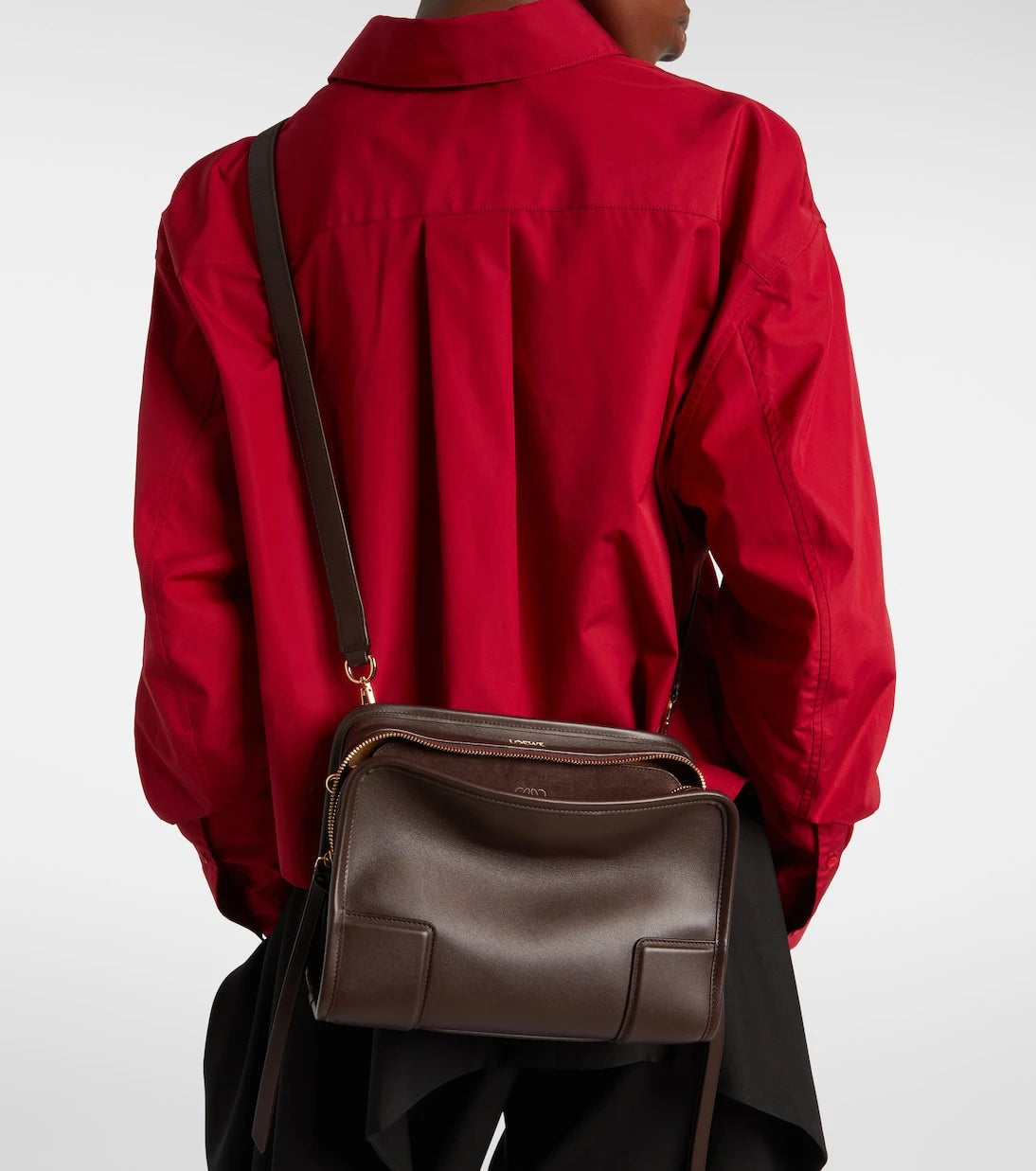 Loewe - Amazona 180 Small leather top-handle bag
