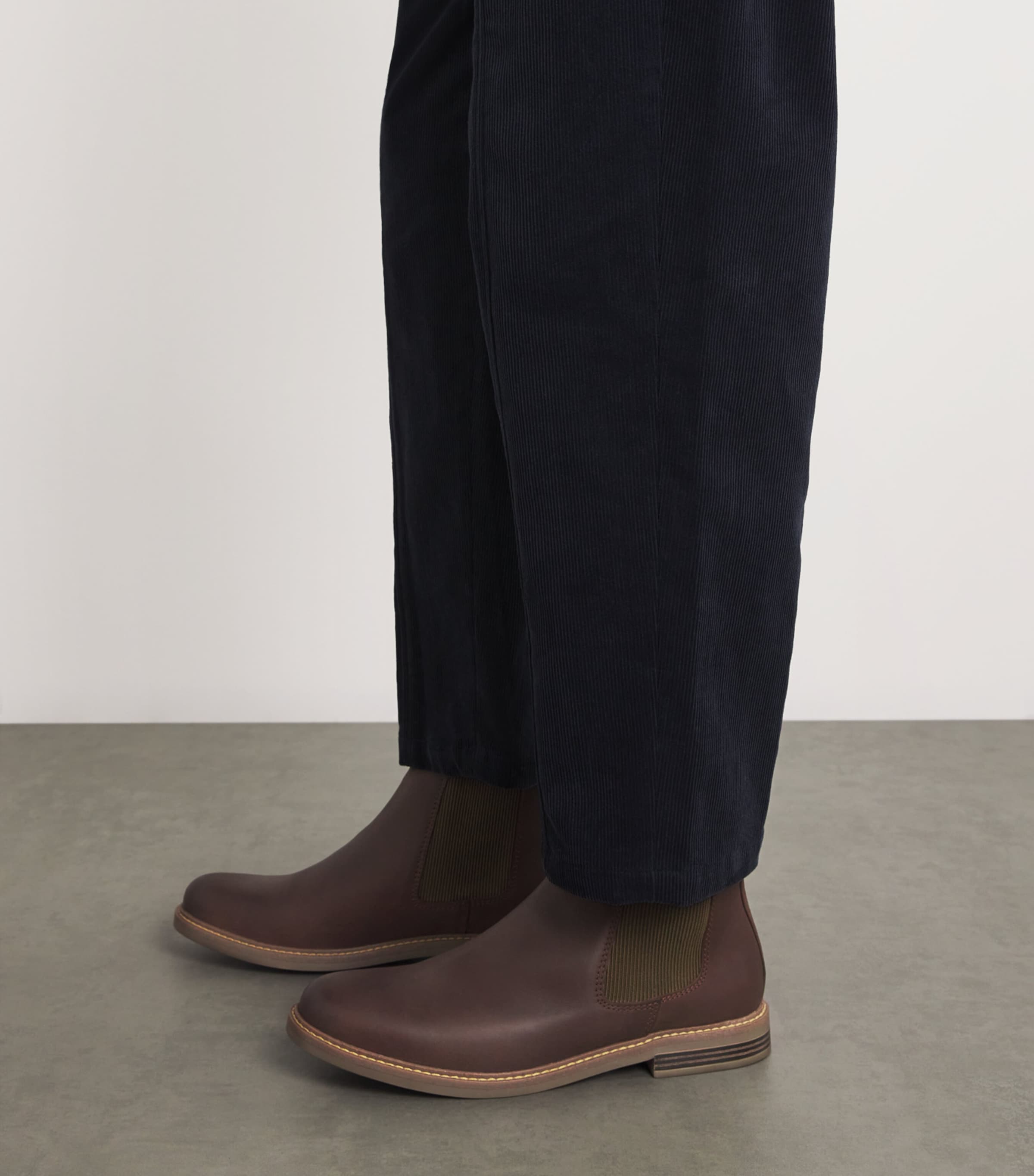 Leather Farsley Chelsea Boots
