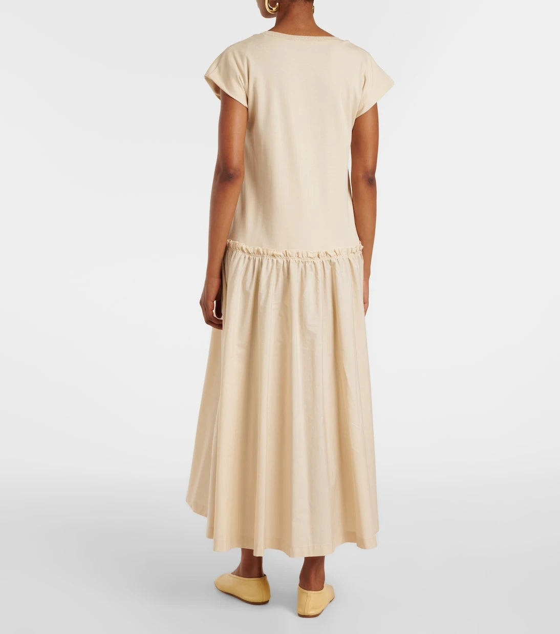 Joseph - Cotton poplin jersey maxi dress