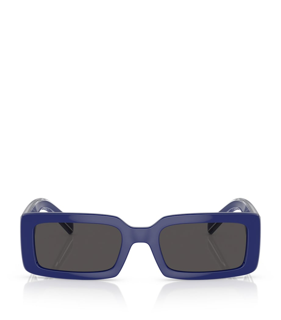Blue Injected 0DG6187 Sunglasses