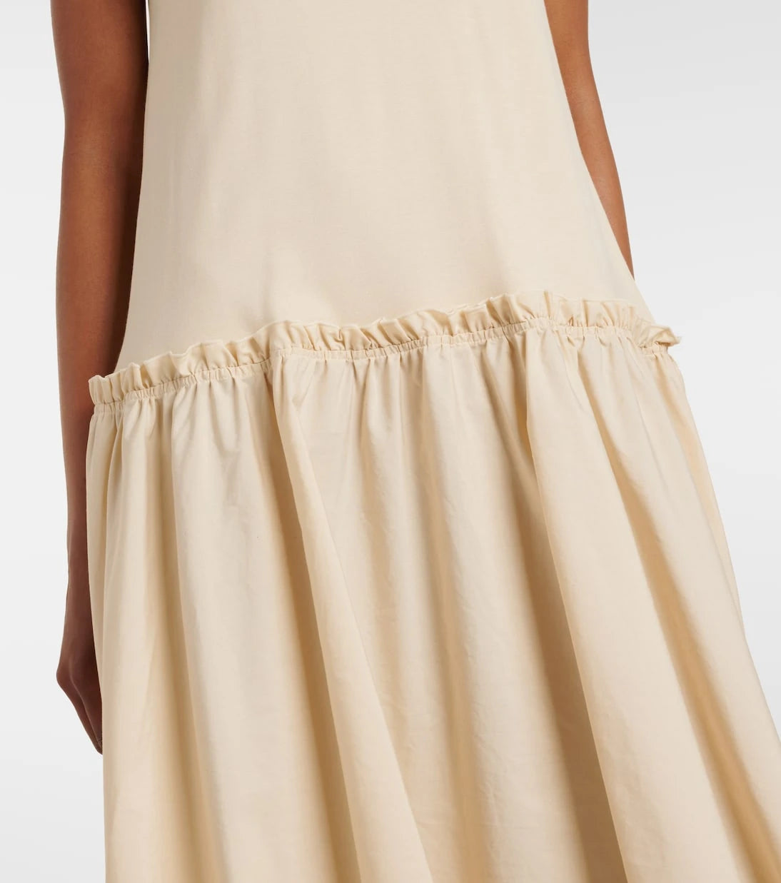 Joseph - Cotton poplin jersey maxi dress