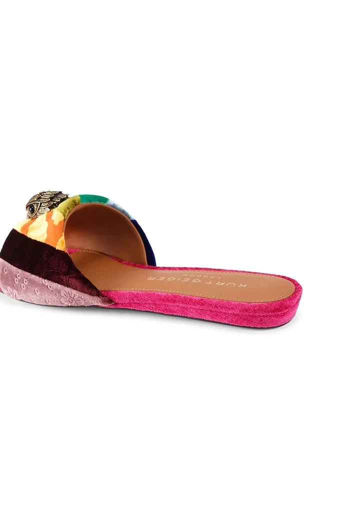 Кожени чехли Kurt Geiger London Kensington Flat Sandal