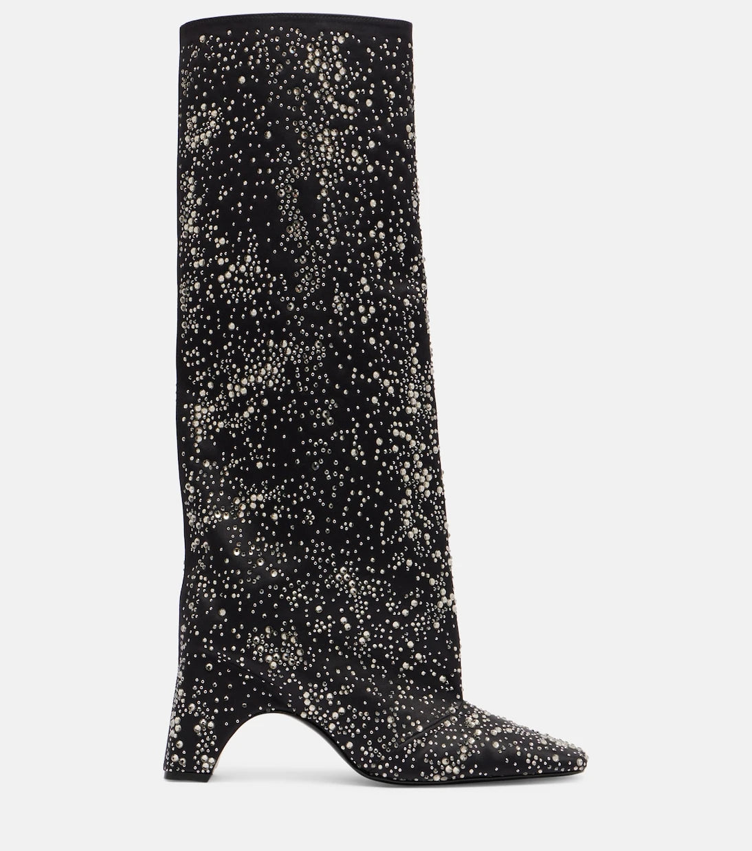 Coperni - Embellished knee-high boots