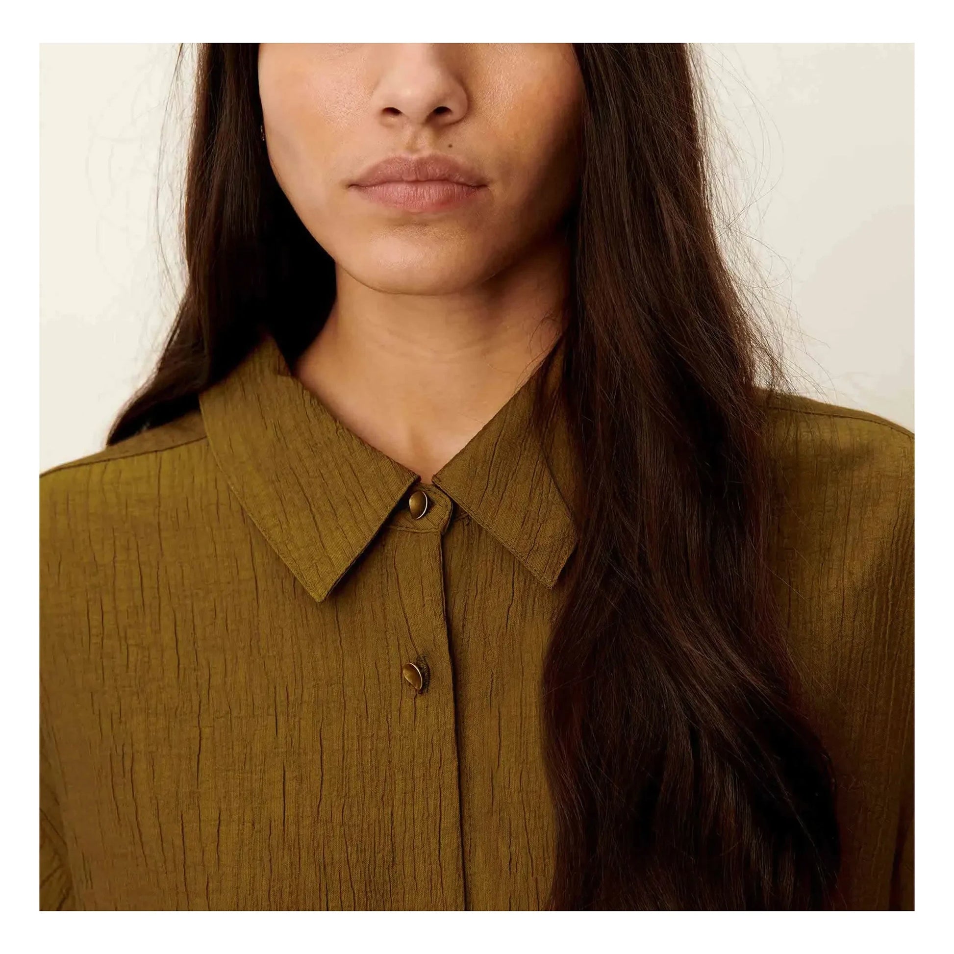 Sessùn - Kalya blouse | Khaki