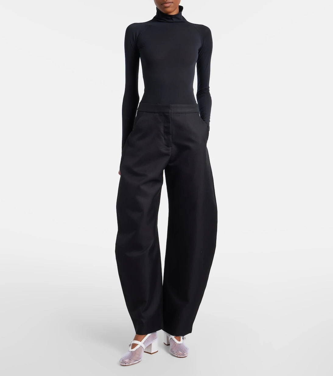 Alaïa - Babies mesh Mary Jane pumps