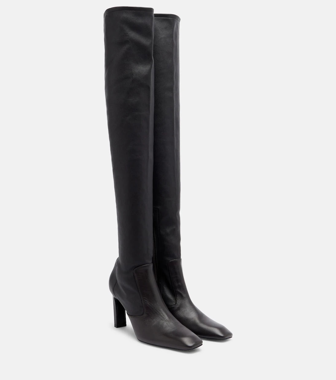 Toteme - Leather over-the-knee boots