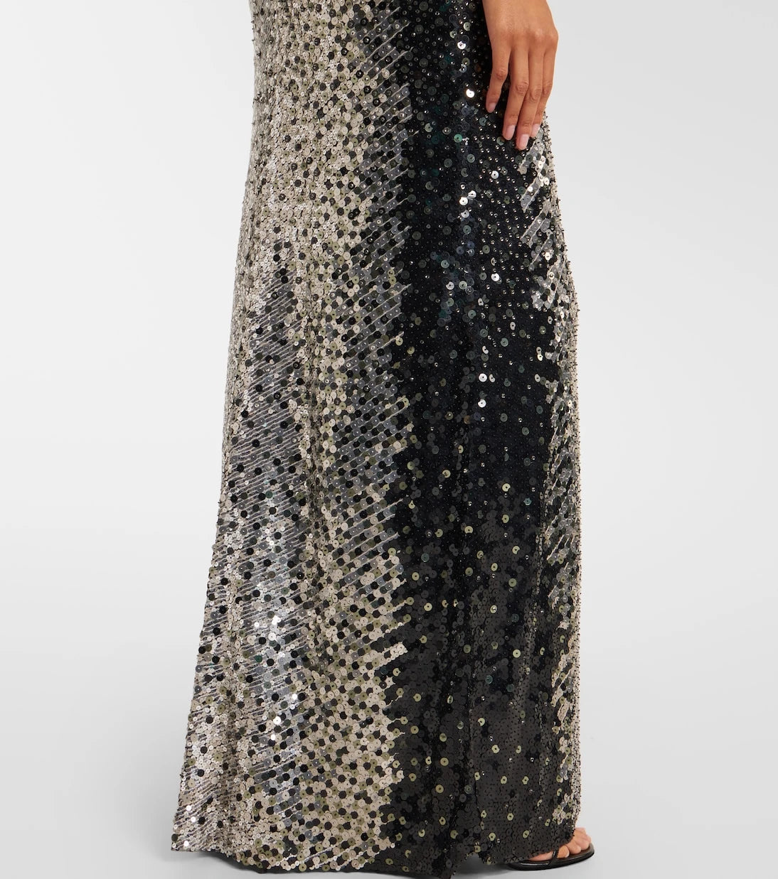 Jenny Packham - Caron sequined strapless gown