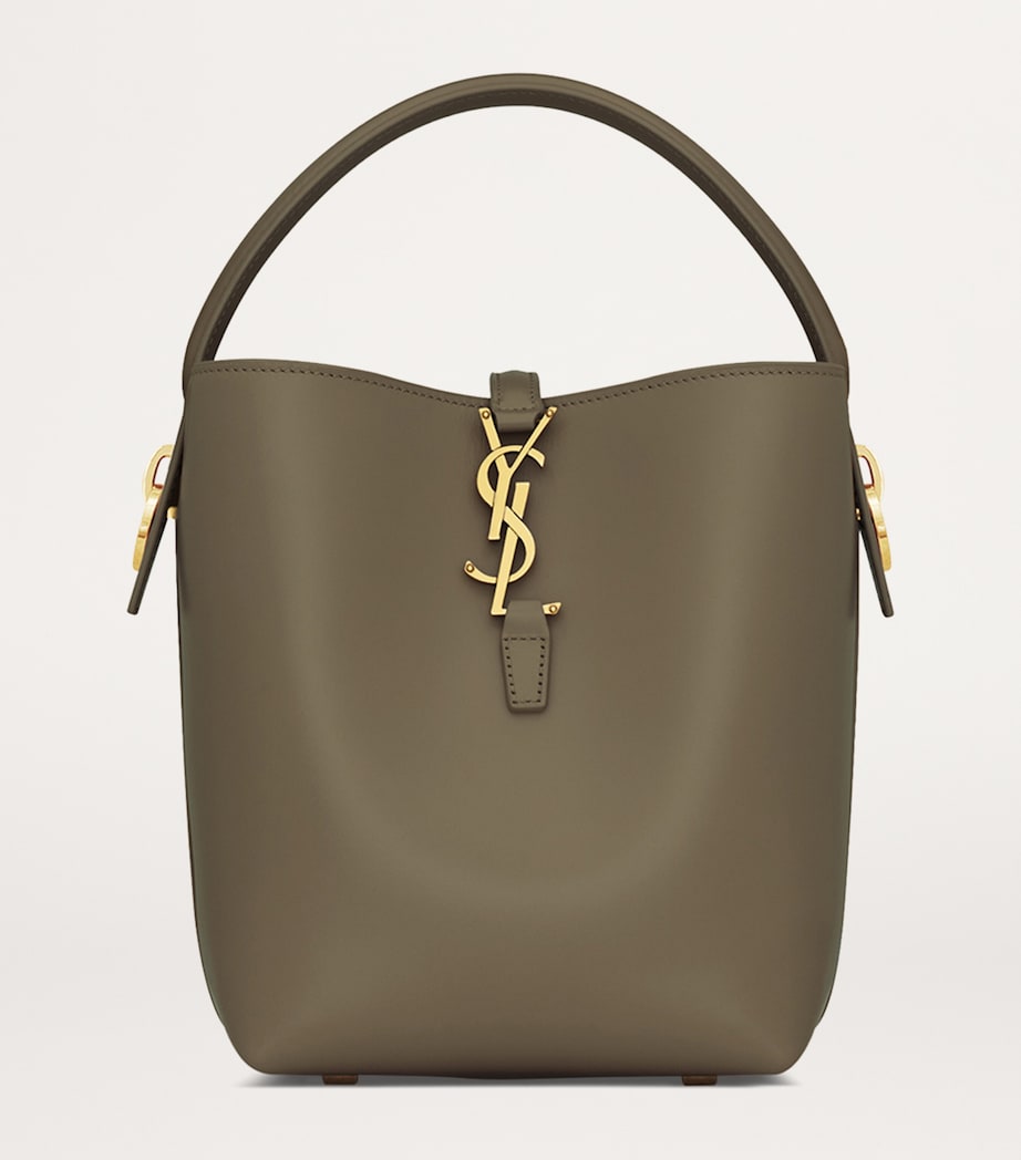 Saint Laurent Green Calfskin Le 37 Bucket Bag