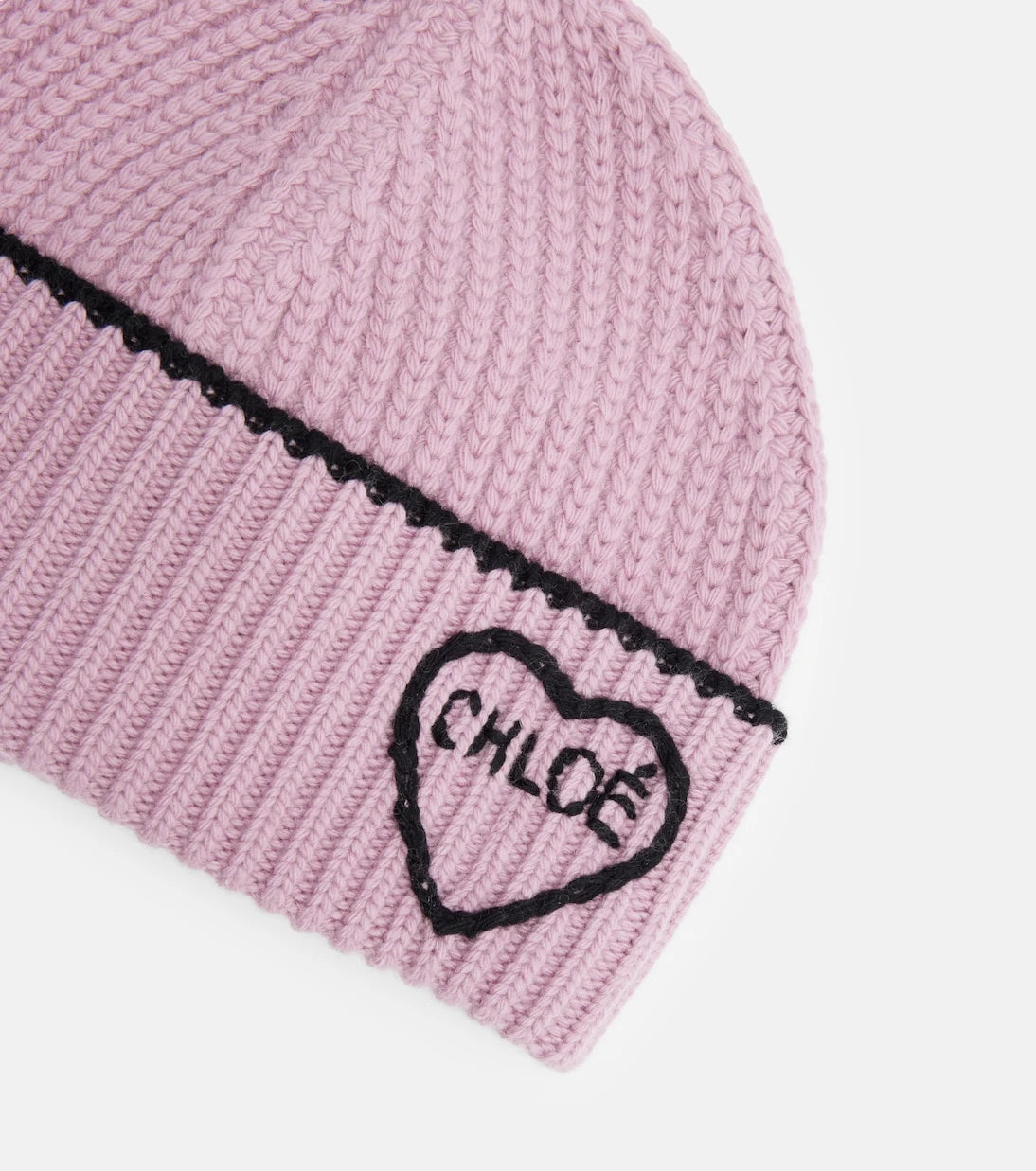 Chloé - Chloé Encœur wool and cashmere beanie