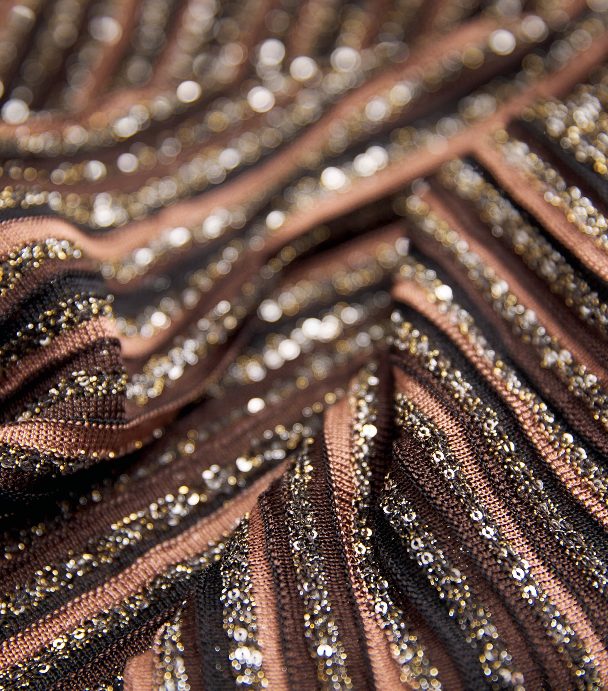 Missoni Stripe Sleeveless Boat Neck Mini Dress