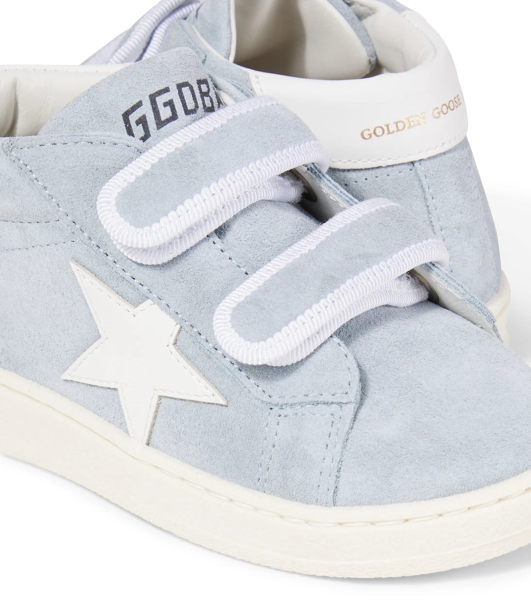Golden Goose Kids - حذاء رياضي June من الشمواه