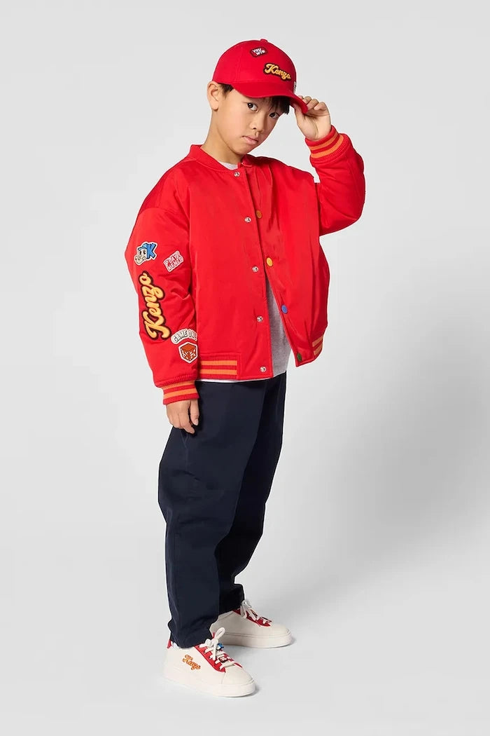 Kenzo Kids Çocuklar İçin Pamuklu Beyzbol Şapkası