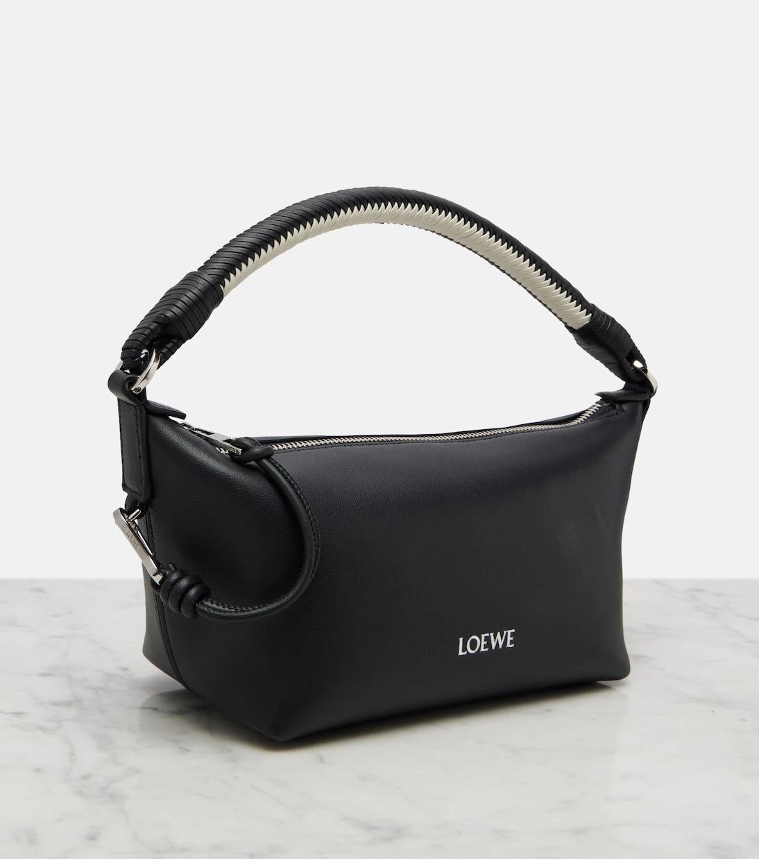 Loewe - Cala Small leather top-handle bag