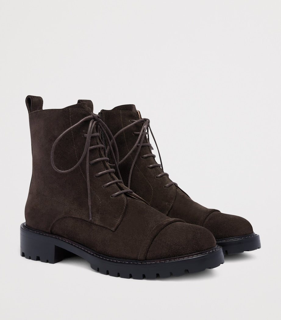 Malone Souliers Brown Suede Miller Ankle Boots