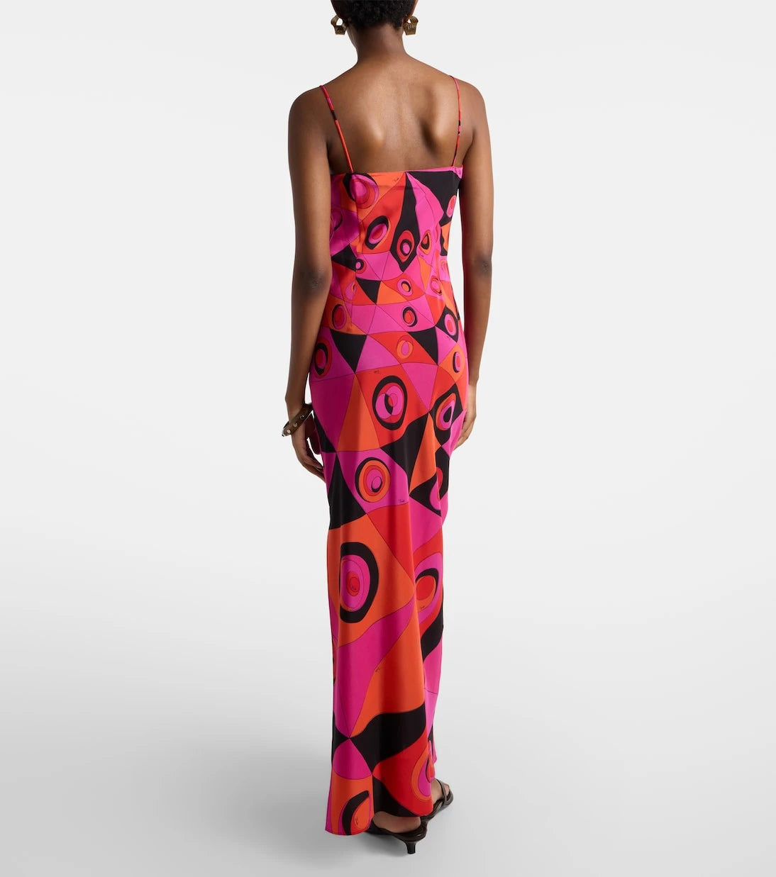 Pucci - Occhi silk twill gown