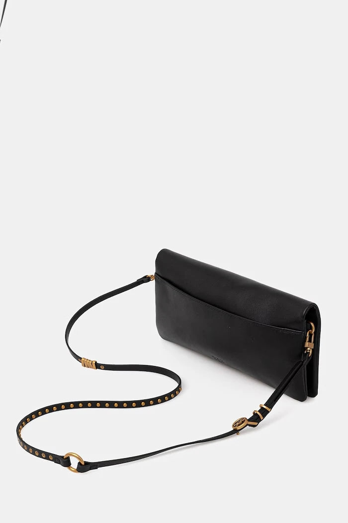 Pinko kadın deri crossbody çanta