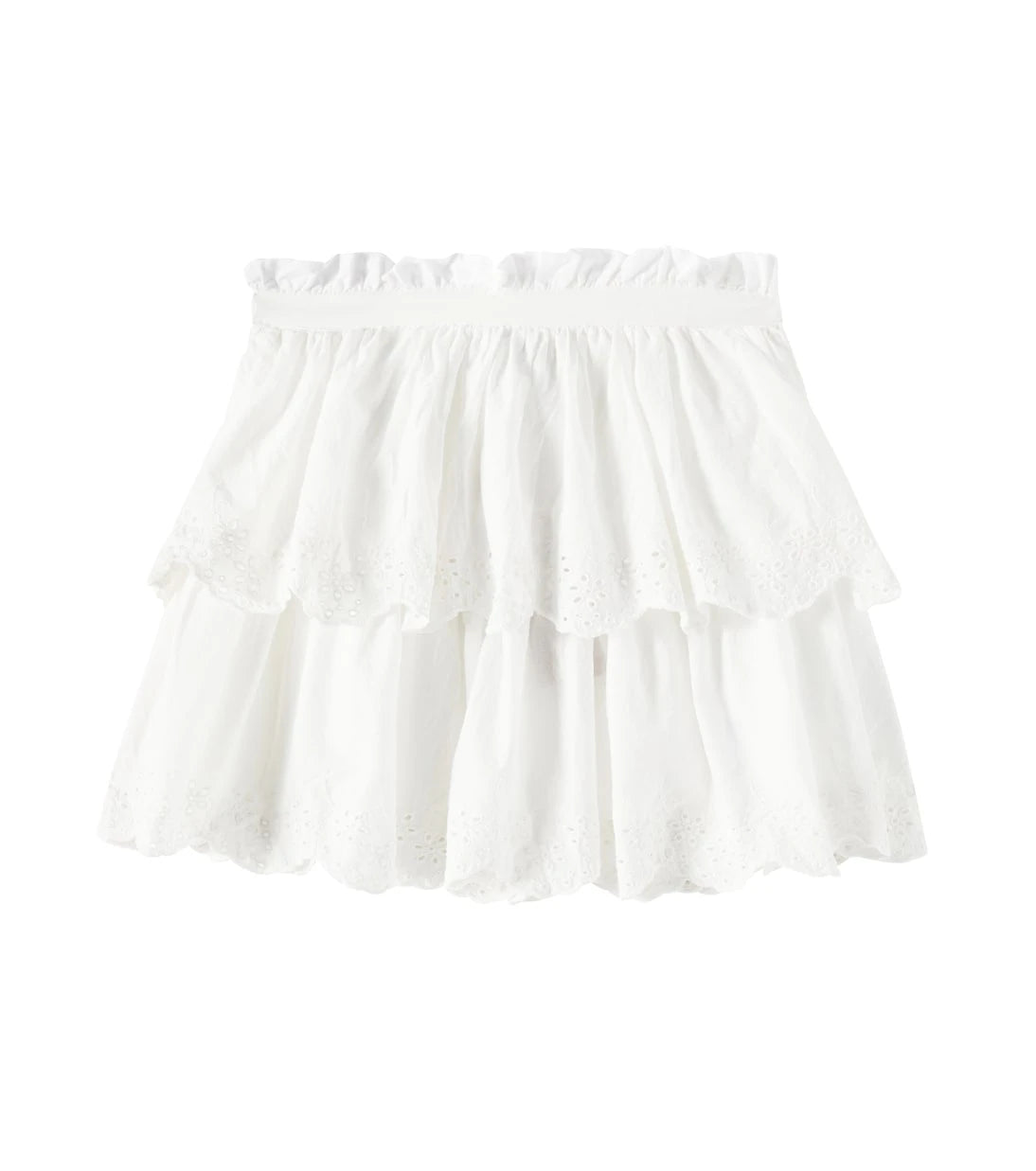 Molo - Brianna ruffled cotton skirt