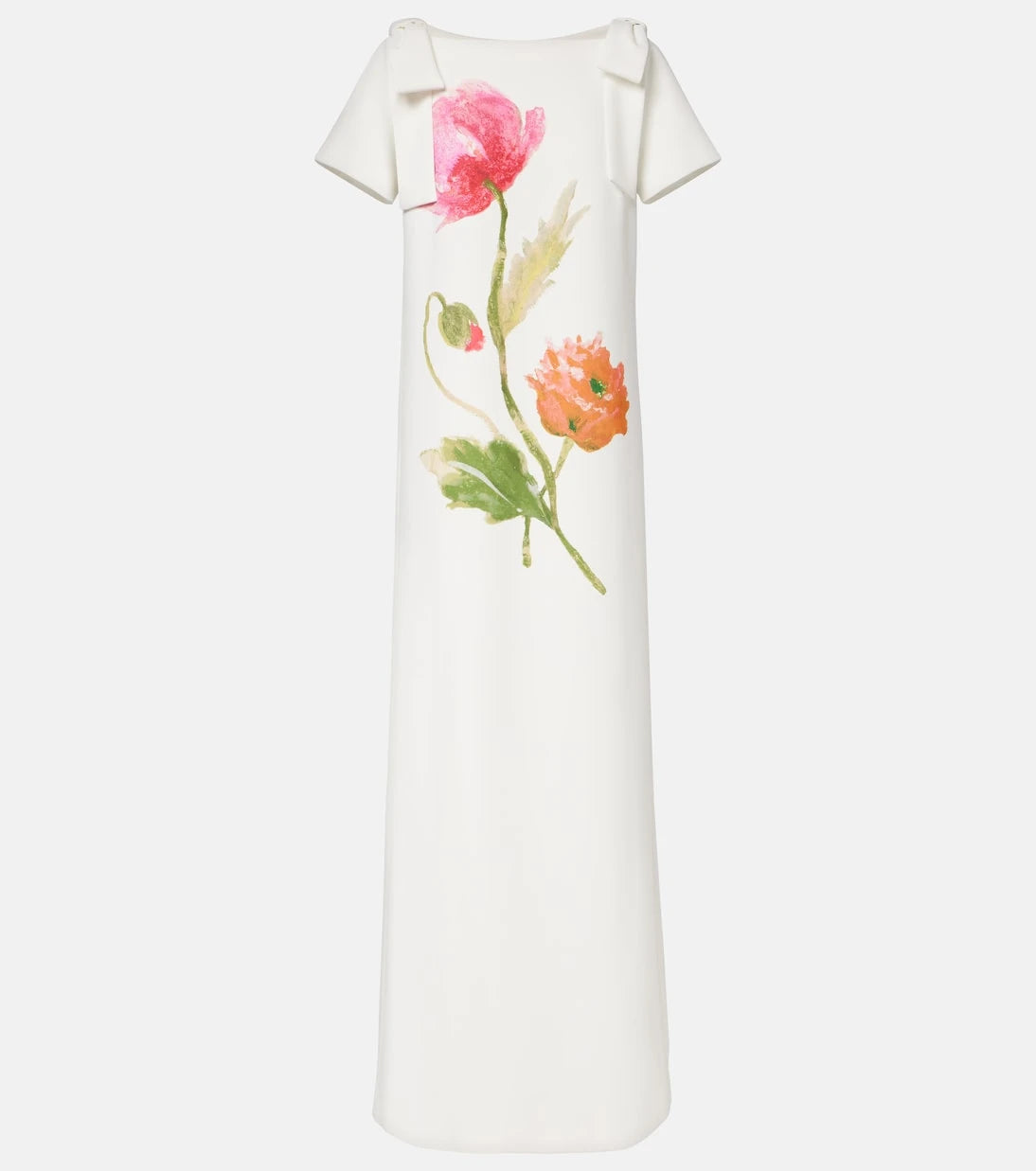 Carolina Herrera - Bow-detail floral gown