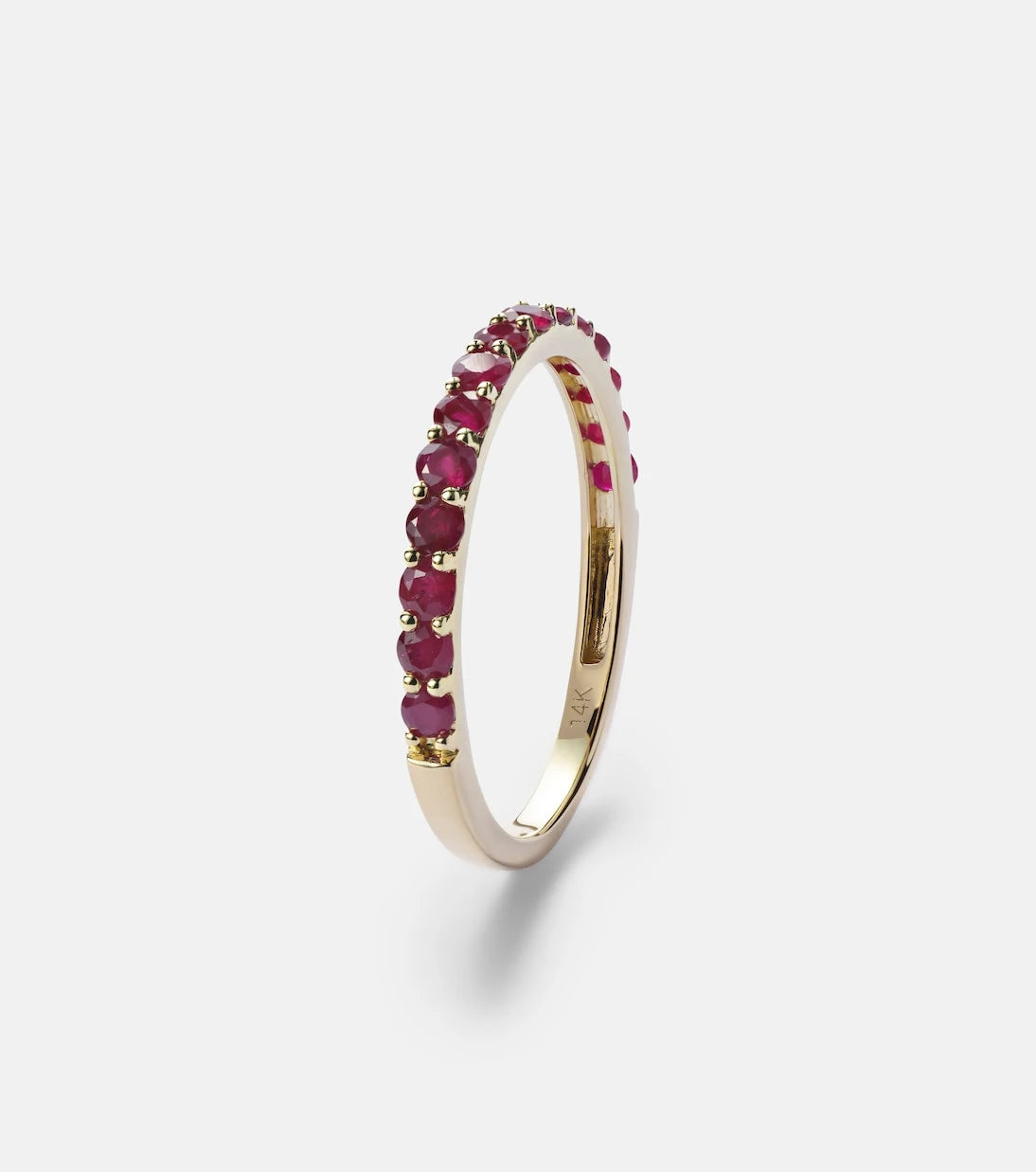 Stone and Strand - Forever Birthstone 14kt gold ring with ruby