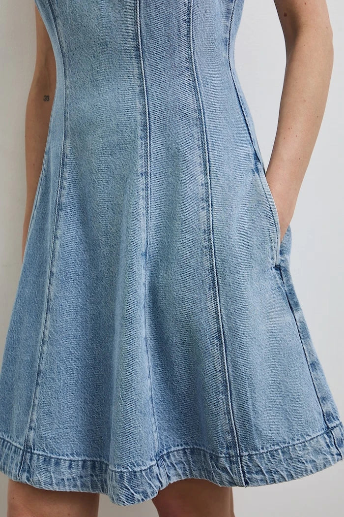 Medicine Denim İspanyol Kesim Elbise