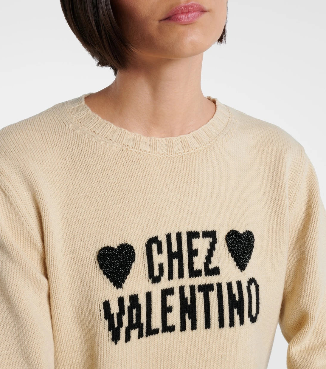 Valentino - Chez Valentino virgin wool sweater