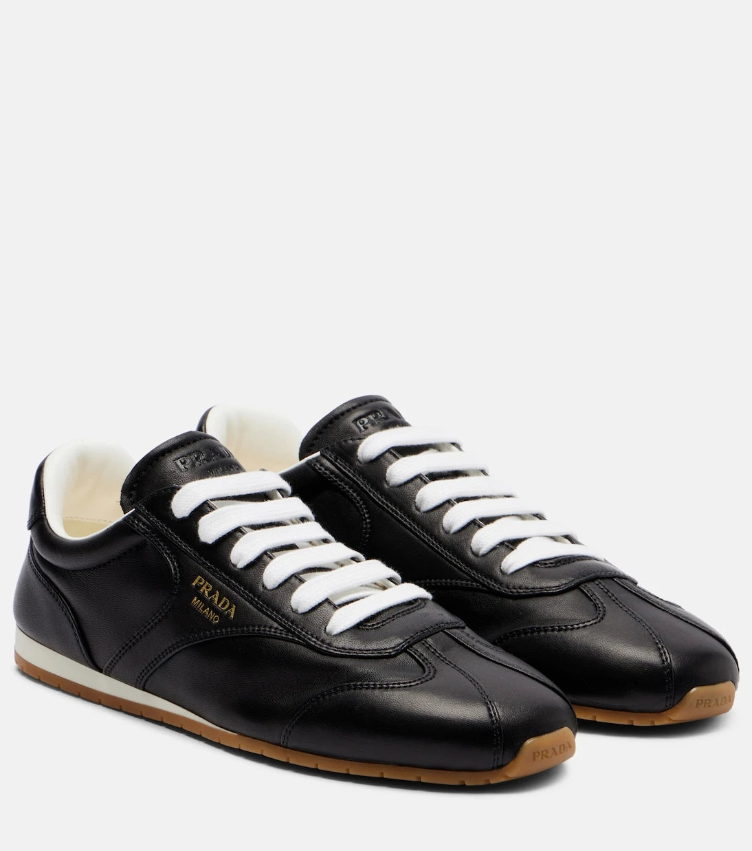 Prada - Leather sneakers