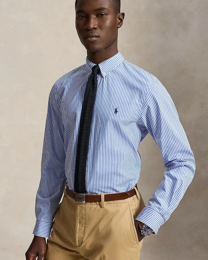 Polo Ralph Lauren erkek pamuklu elastanlı gömlek