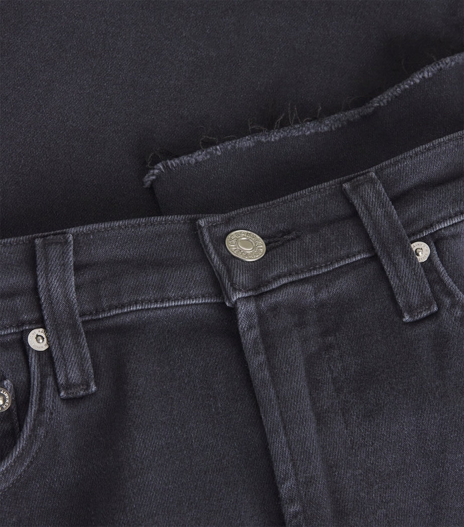 Citizens of Humanity Black Palma Straight Jeans