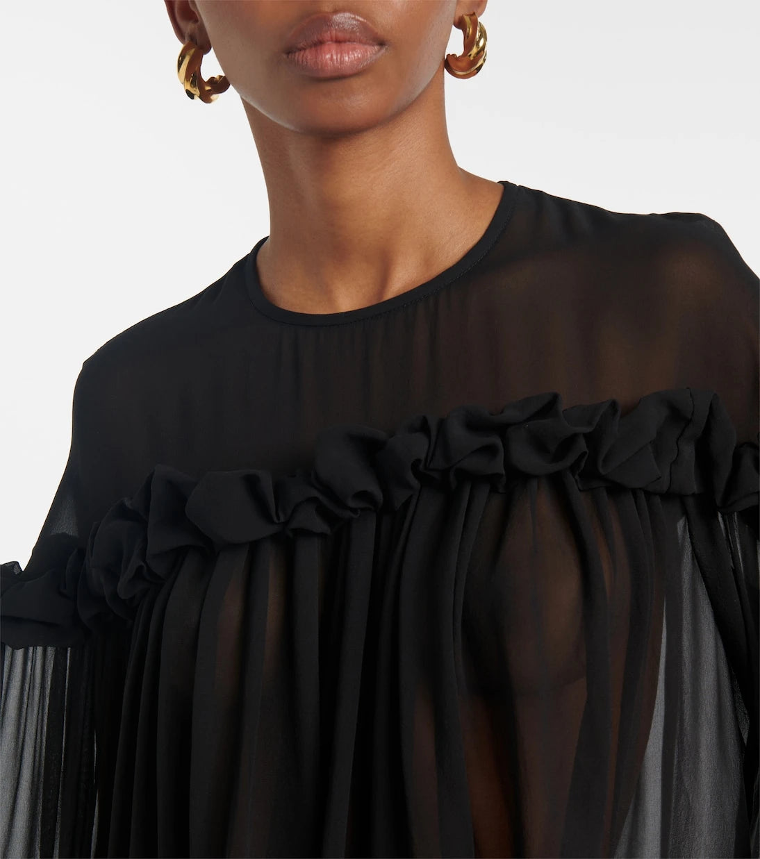 Ulla Johnson - Peggy ruffled silk georgette blouse