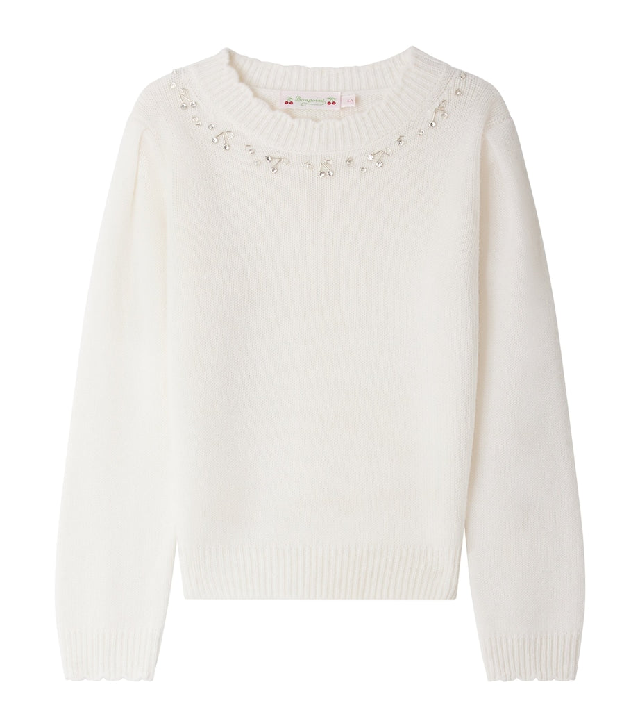 Cashmere Embellished Sweater (10-14 Years)