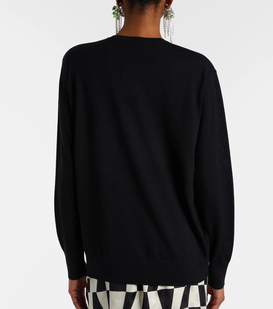 Dries Van Noten - Embellished wool sweater