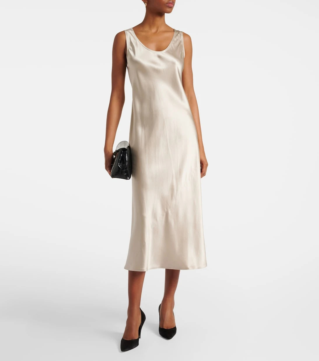 Max Mara - Banjo silk satin midi dress