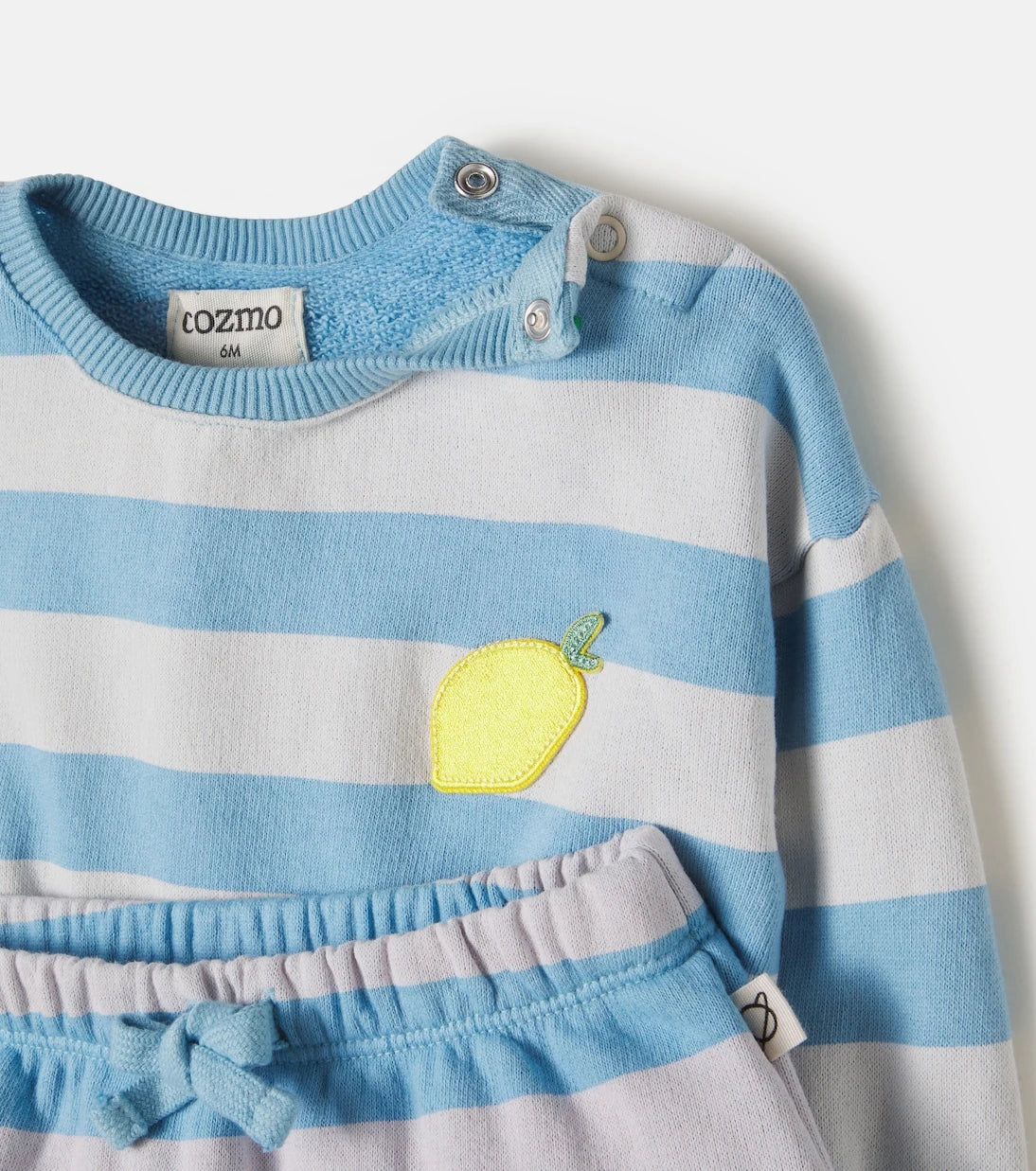 Cozmo - Baby Kelly sweatshirt and Cali shorts set