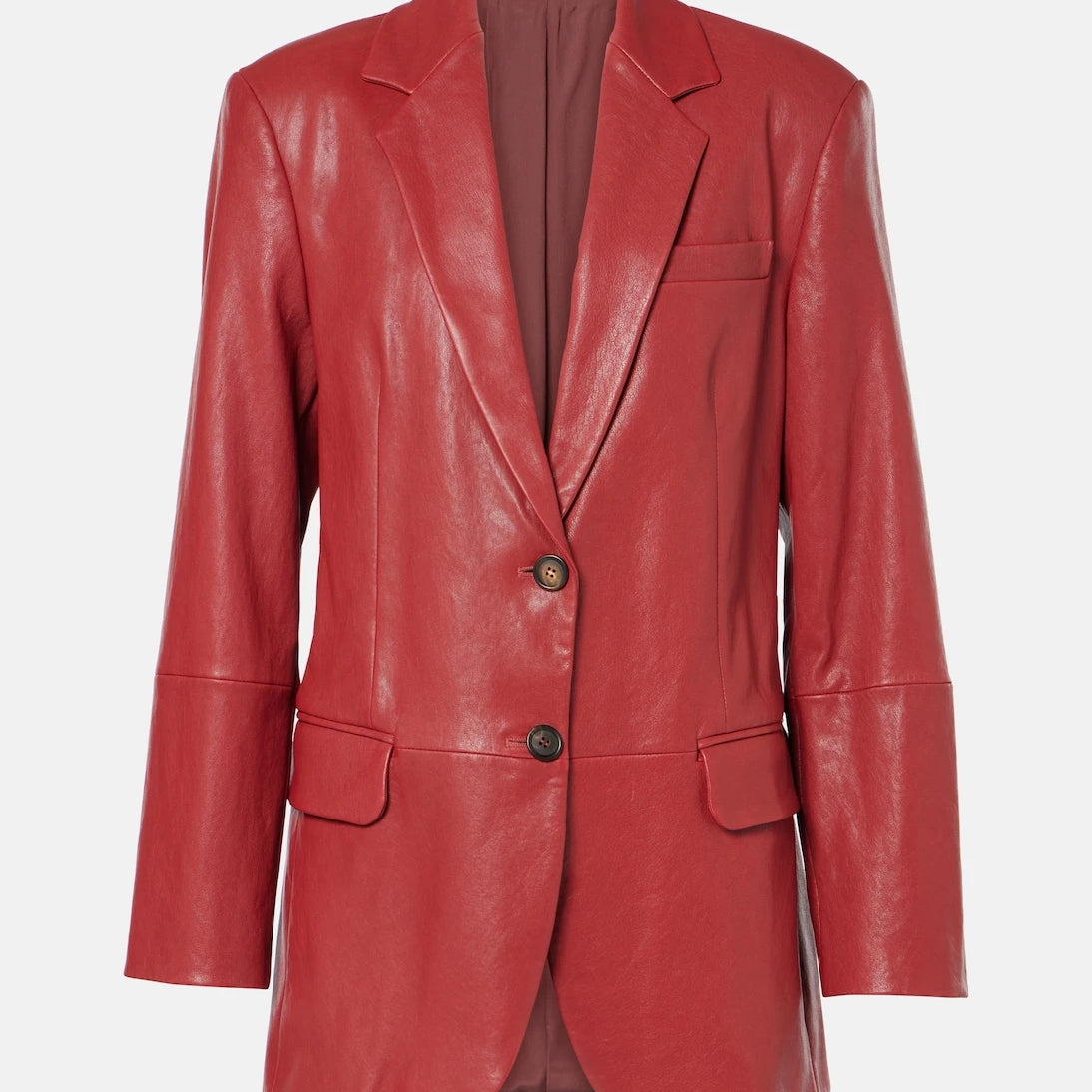 Brunello Cucinelli - Leather Blazer