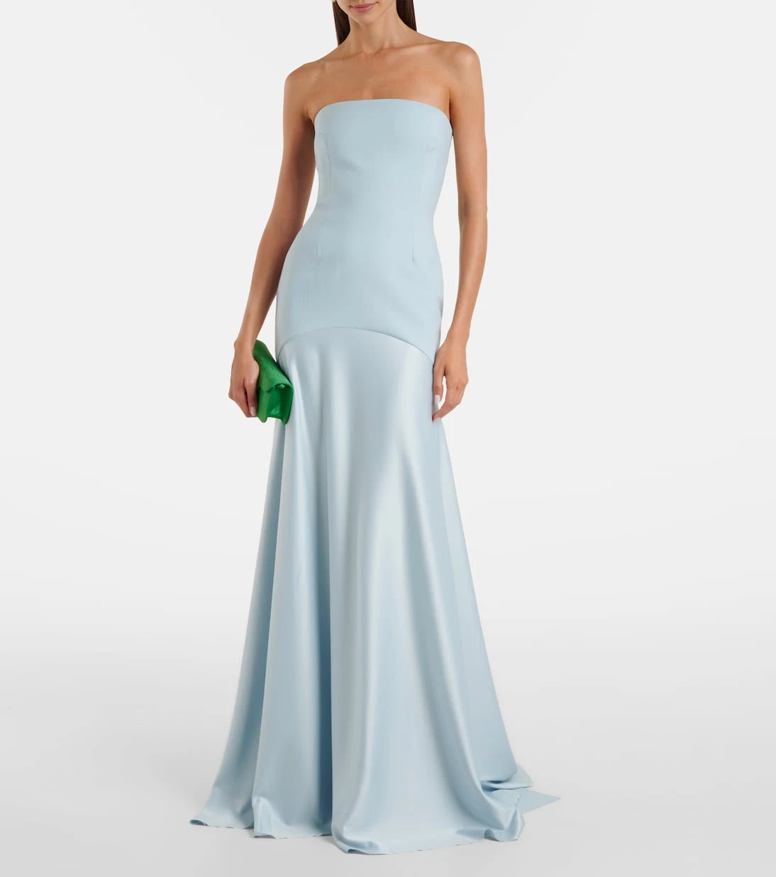 Solace London - Alessandra strapless gown