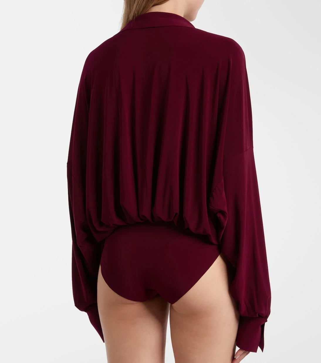 Norma Kamali - Crêpe bodysuit