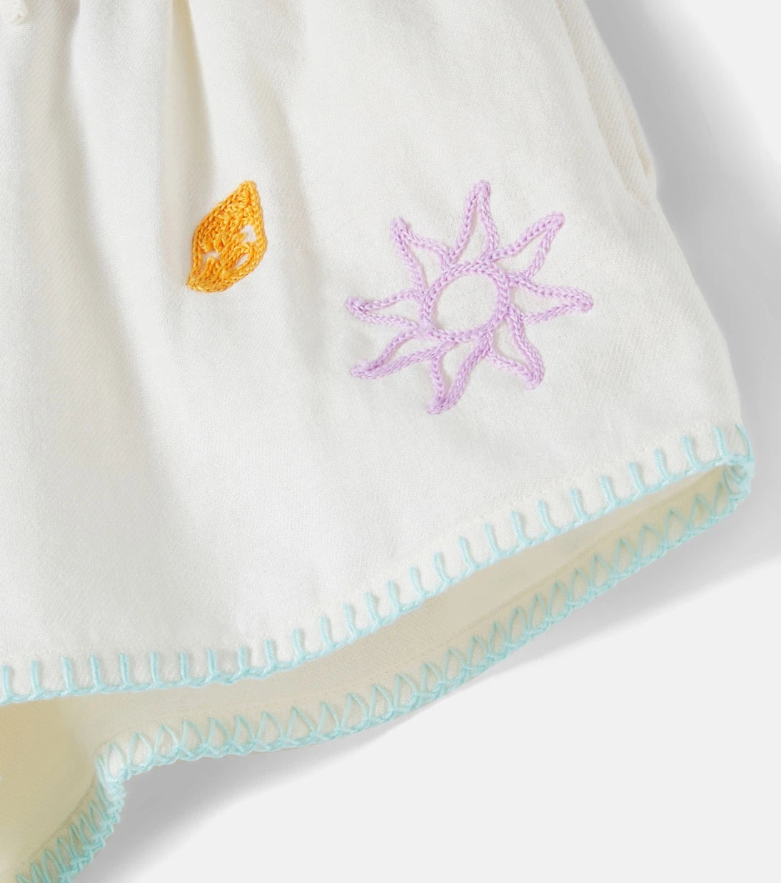 Molo - Annabella embroidered cotton shorts